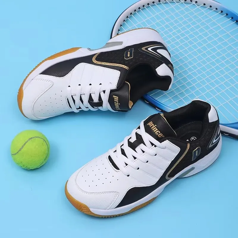 Badminton Shoes Men - Professionele heren dames leren badmintonschoenen paar