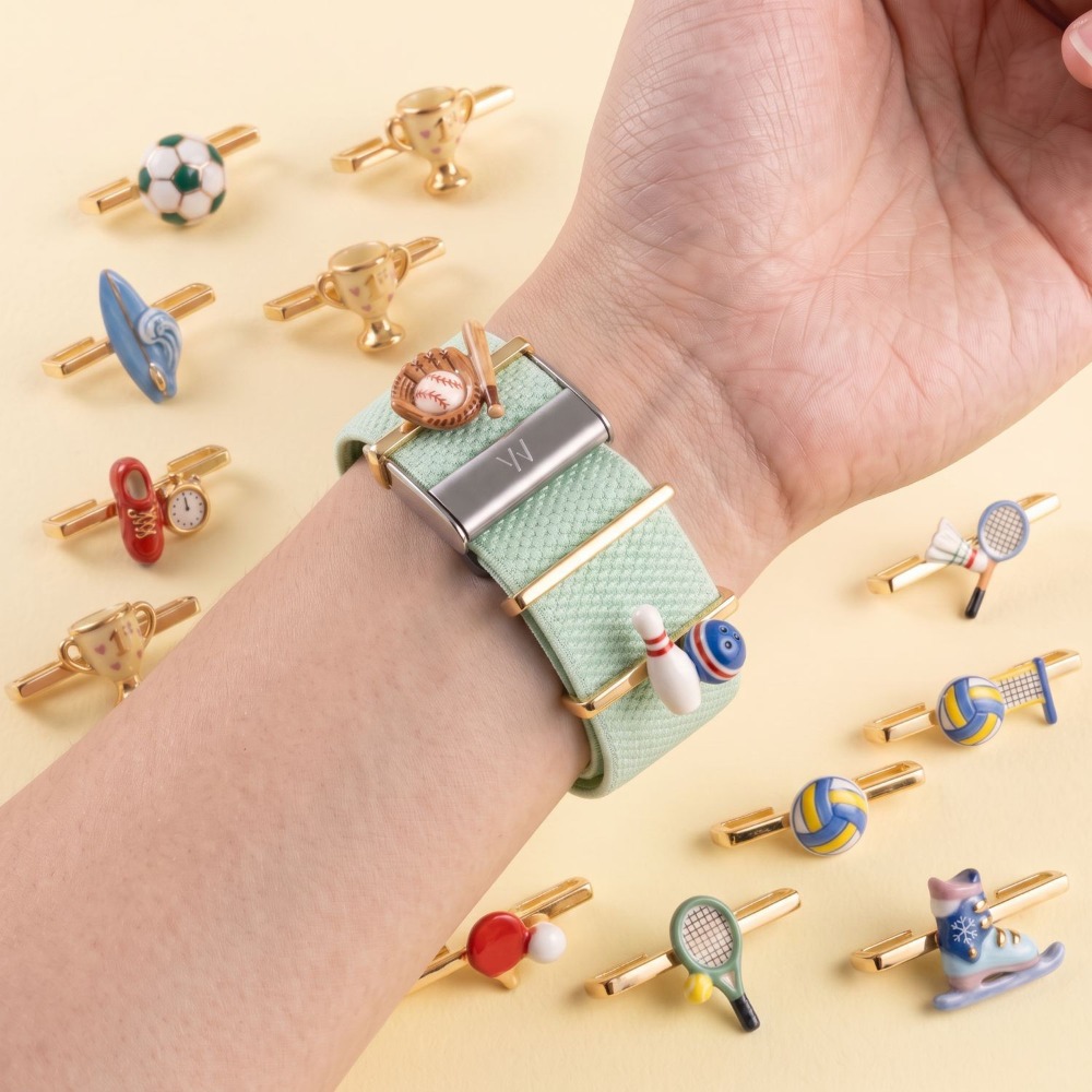 Badminton In English - Voor WHOOP Charm Band Sportthema Accessoire