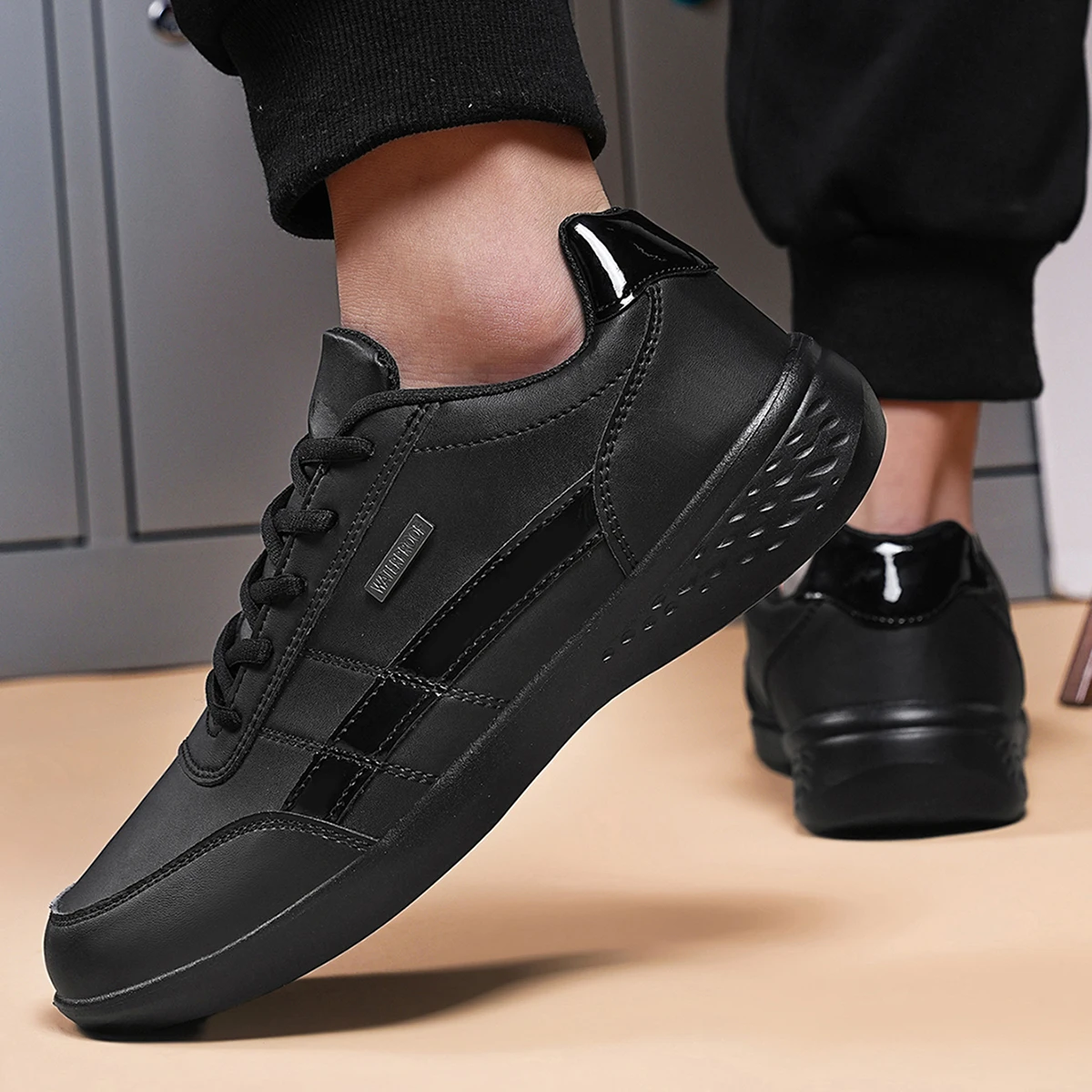 Leren PU Herenschoenen Sneaker - Badminton Shoes Men recensie en prijs