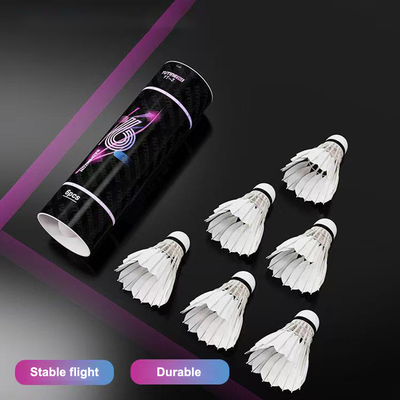 3/6 stuks witte ganzenveren ba - Feather Shuttlecock recensie en prijs