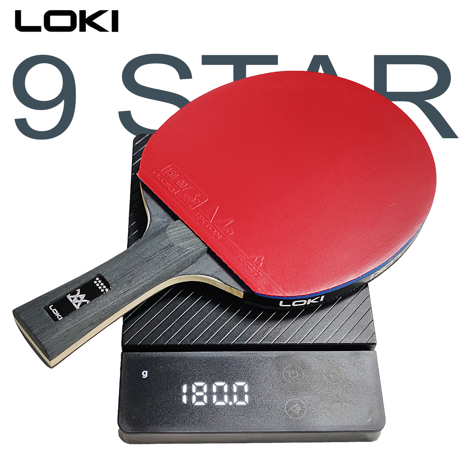 LOKI 9 Ster Tafeltennisracket  - Badminton Racket Carbon recensie en prijs