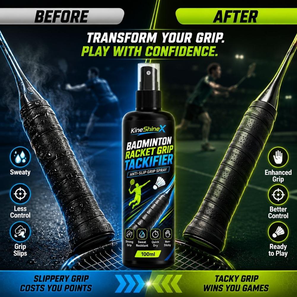 Antislip grip spray voor tenni - Badminton Grip recensie en prijs