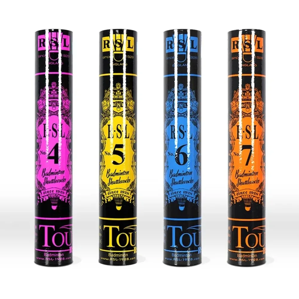 Echte RSL No.4 No.5 No.6 No.7  - Feather Shuttlecock recensie en prijs