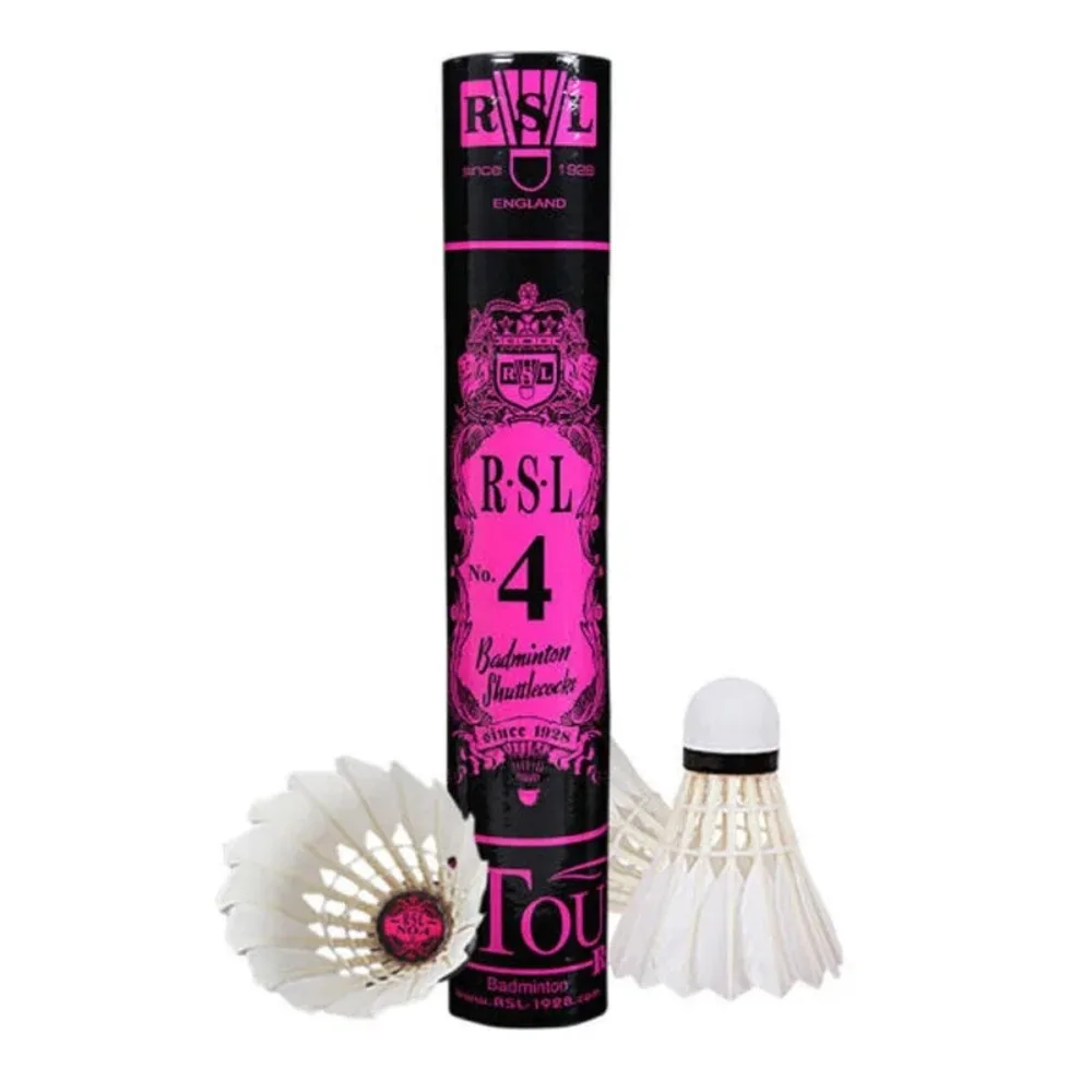 Echte RSL No.4 No.5 No.6 No.7  - Feather Shuttlecock recensie en prijs