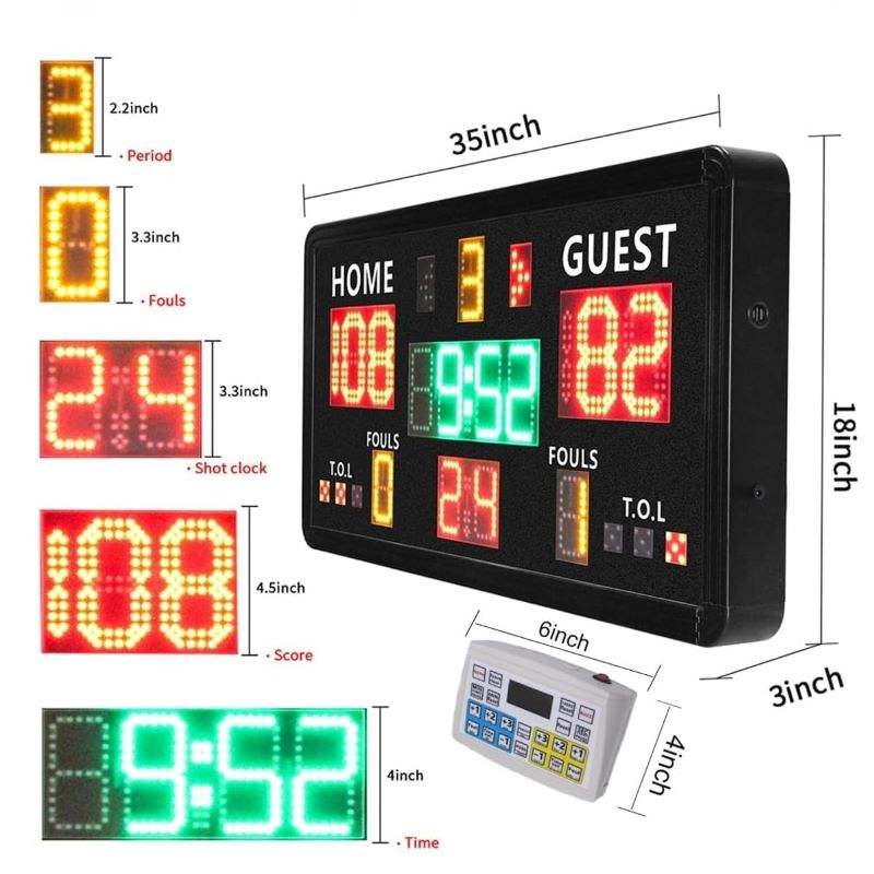 Draagbare consolepaneelbedieni - Scoreboard Digital recensie en prijs