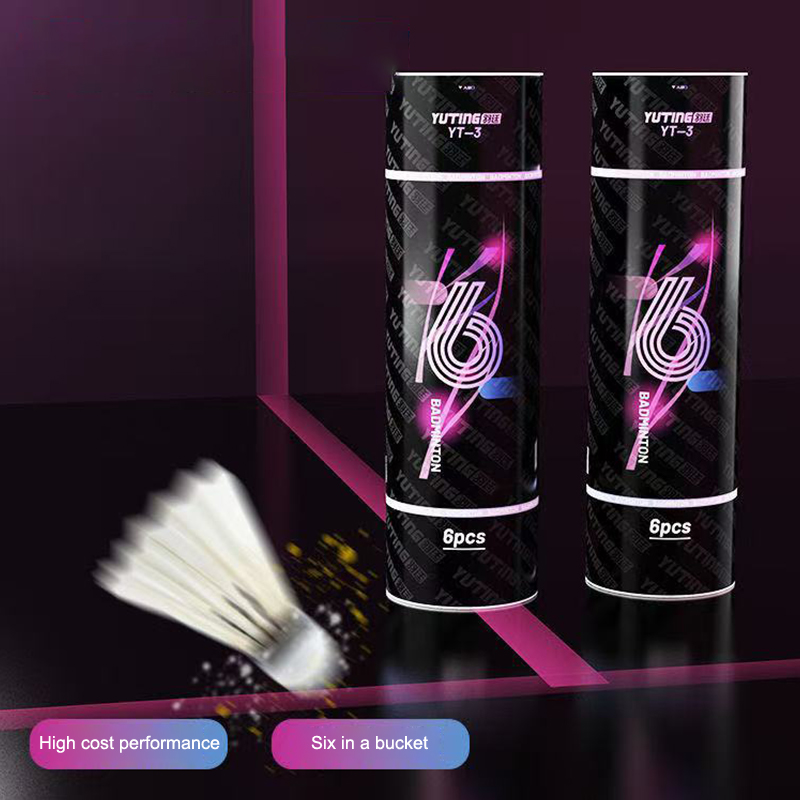 3/6 stuks badmintonballen, wit - Feather Shuttlecock recensie en prijs