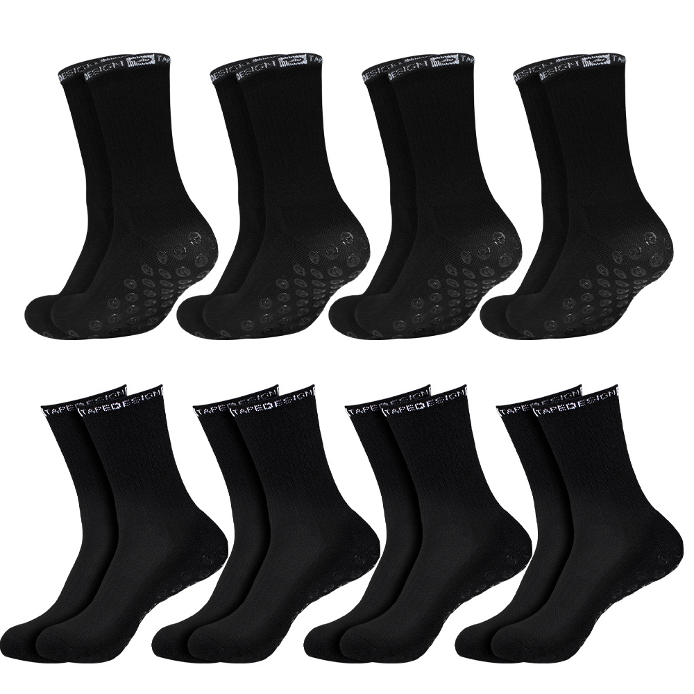 8 paar antislip voetbalsokken  - Badminton Grip recensie en prijs