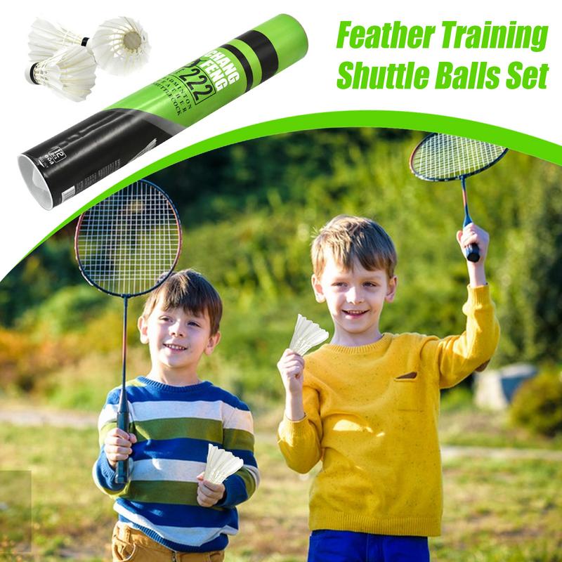 12PC Duurzame Badminton Shuttl - Feather Shuttlecock recensie en prijs