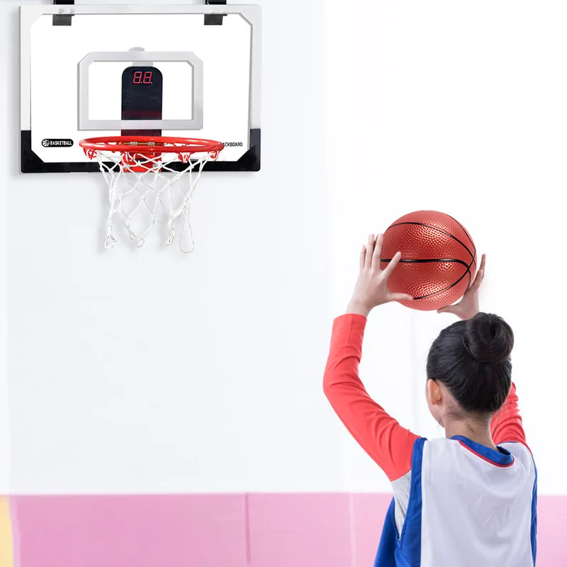 Mini-basketbalring voor kinder - Scoreboard Digital recensie en prijs
