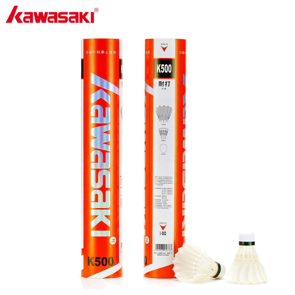 96 stks/partij Kawasaki King K - Feather Shuttlecock recensie en prijs
